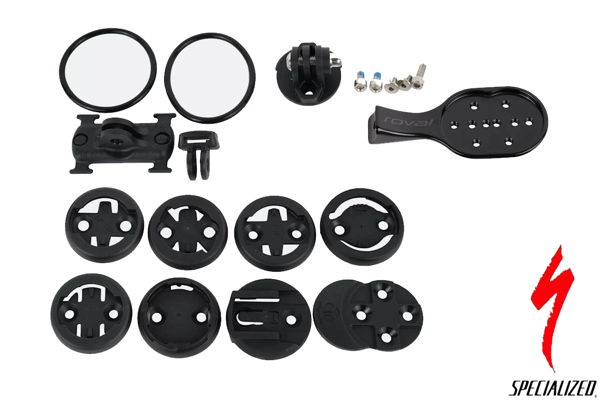 Soporte para GPS, Luz y GoPro en Cockpit Roval – Specialized (Alpinist y Rapide)