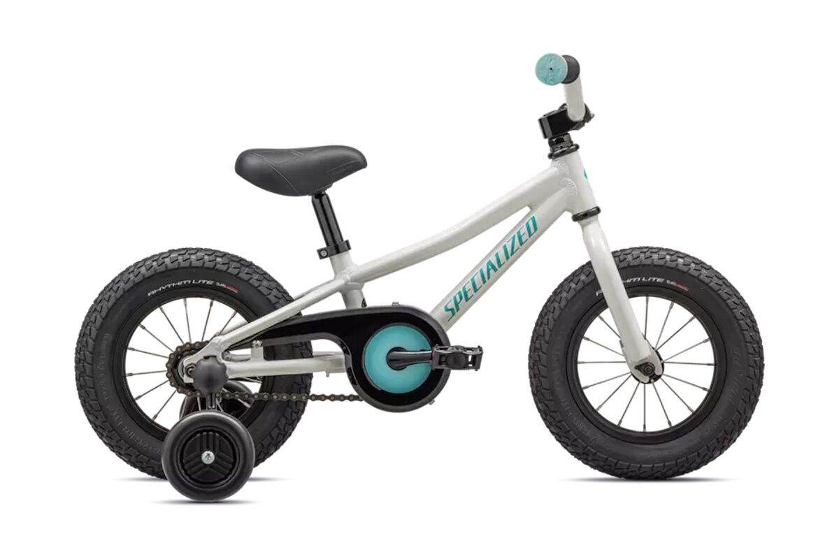 Bicicleta infantil Specialized Riprock Coaster 16, freno de contrapedal, neumáticos anchos y cuadro ligero.