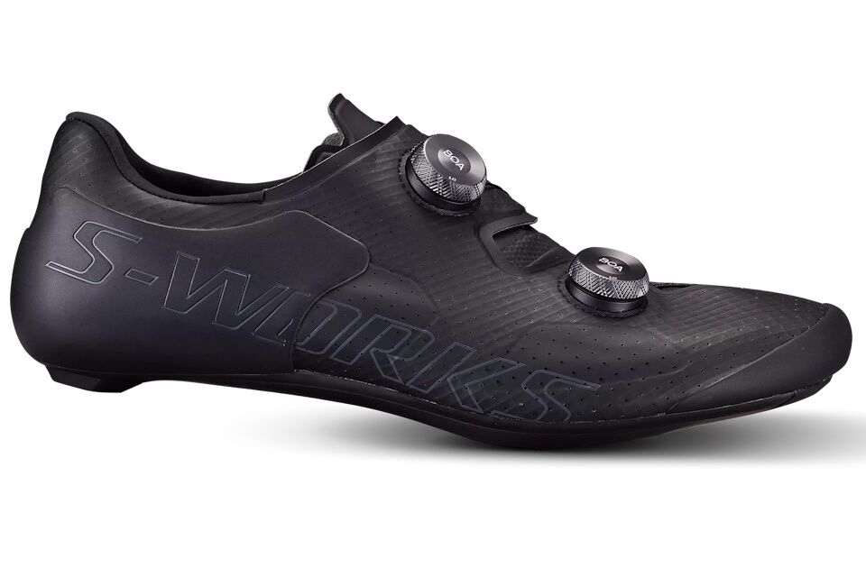 "Zapatillas New S-Works Ares 2 2025 Team White para ciclismo de carretera, diseño ligero y aerodinámico, con horma Body Geometry, suela de carbono unidireccional y sistema BOA Fit para ajuste preciso."