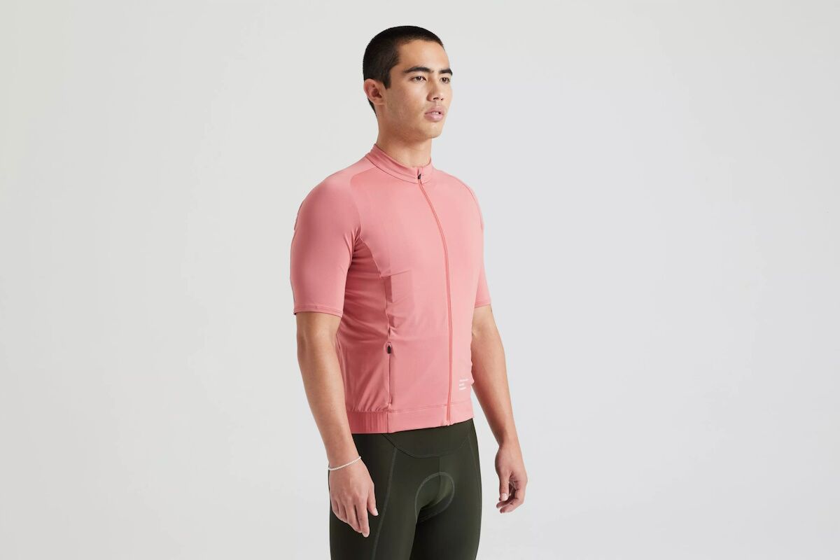 Maillot de Manga Corta Specialized Foundation Hombre – Estilo Brillante, Confort y Sostenibilidad para Ciclistas Exigentes - Dusty Rose - Imagen 2