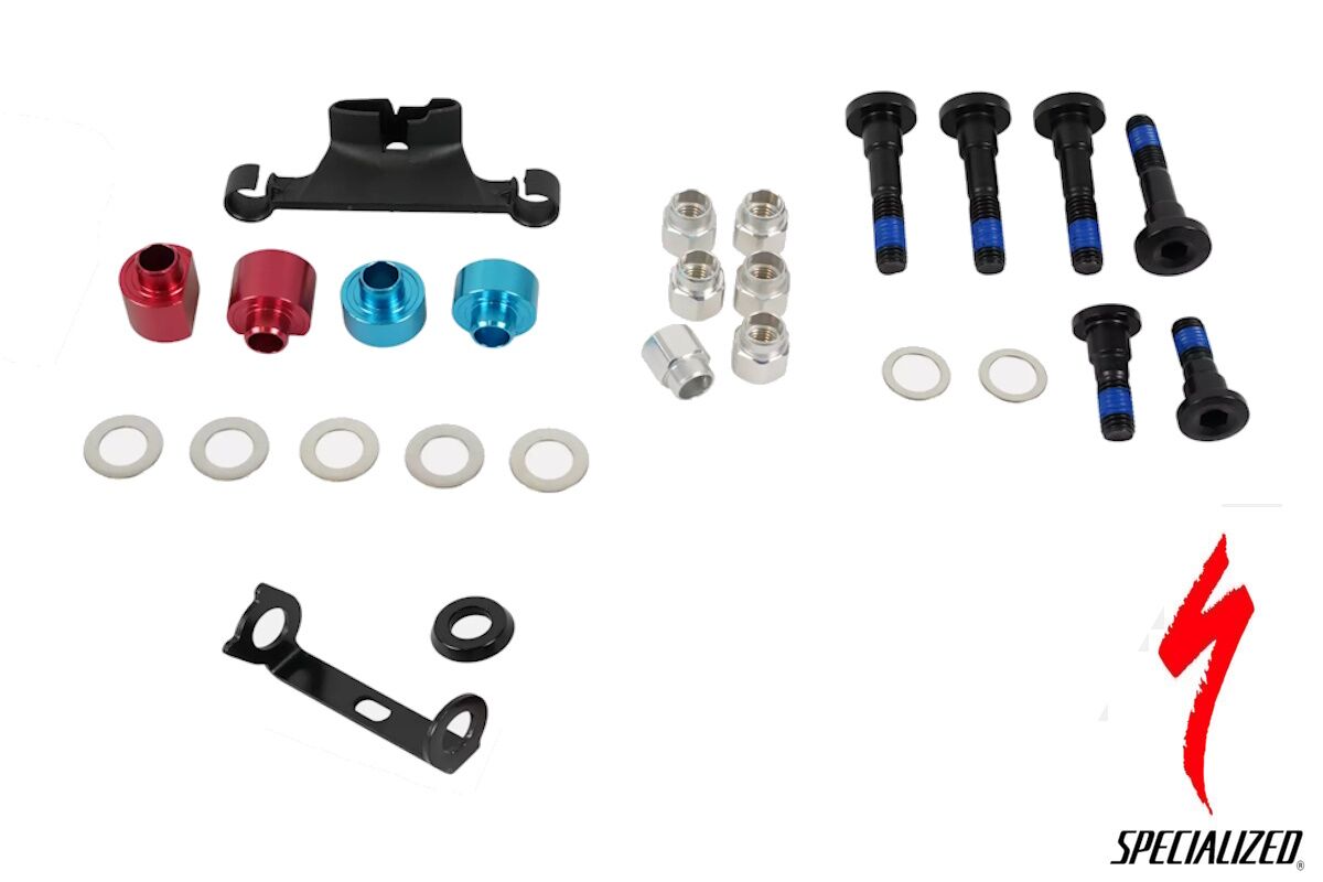 Kit de hardware S194200012 para montaje de motor en Specialized Levo FSR Gen.2 (2019-2021) y Turbo Kenevo.