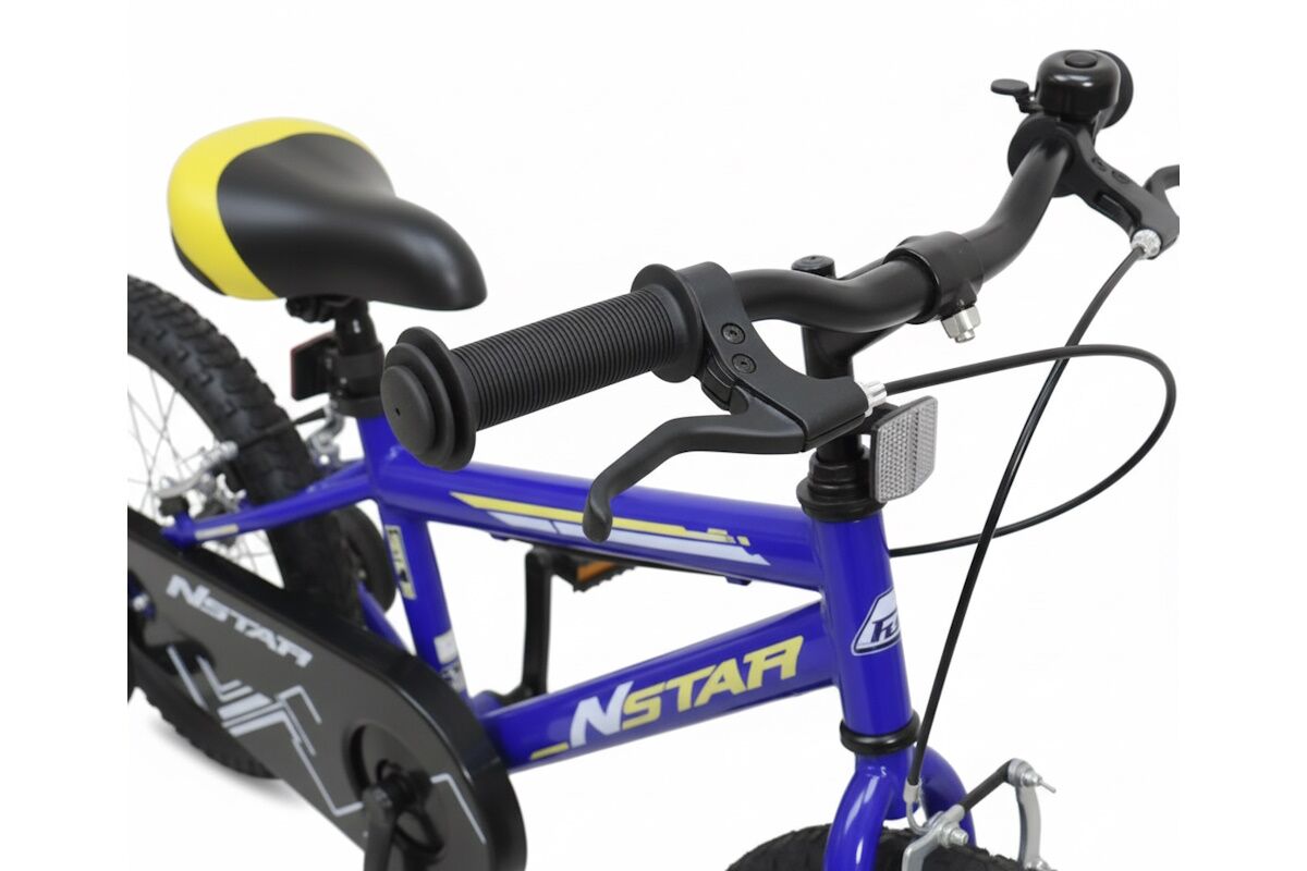 New Star 16" – Bici infantil con V‑Brake aluminio, estabilizadores y cubrecadena - Imagen 4