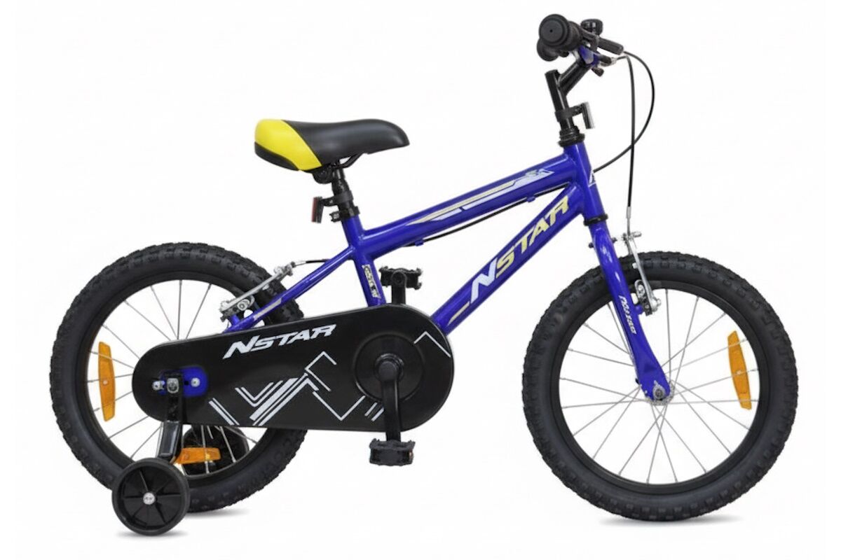 New Star 16" – Bici infantil con V‑Brake aluminio, estabilizadores y cubrecadena - Imagen 2