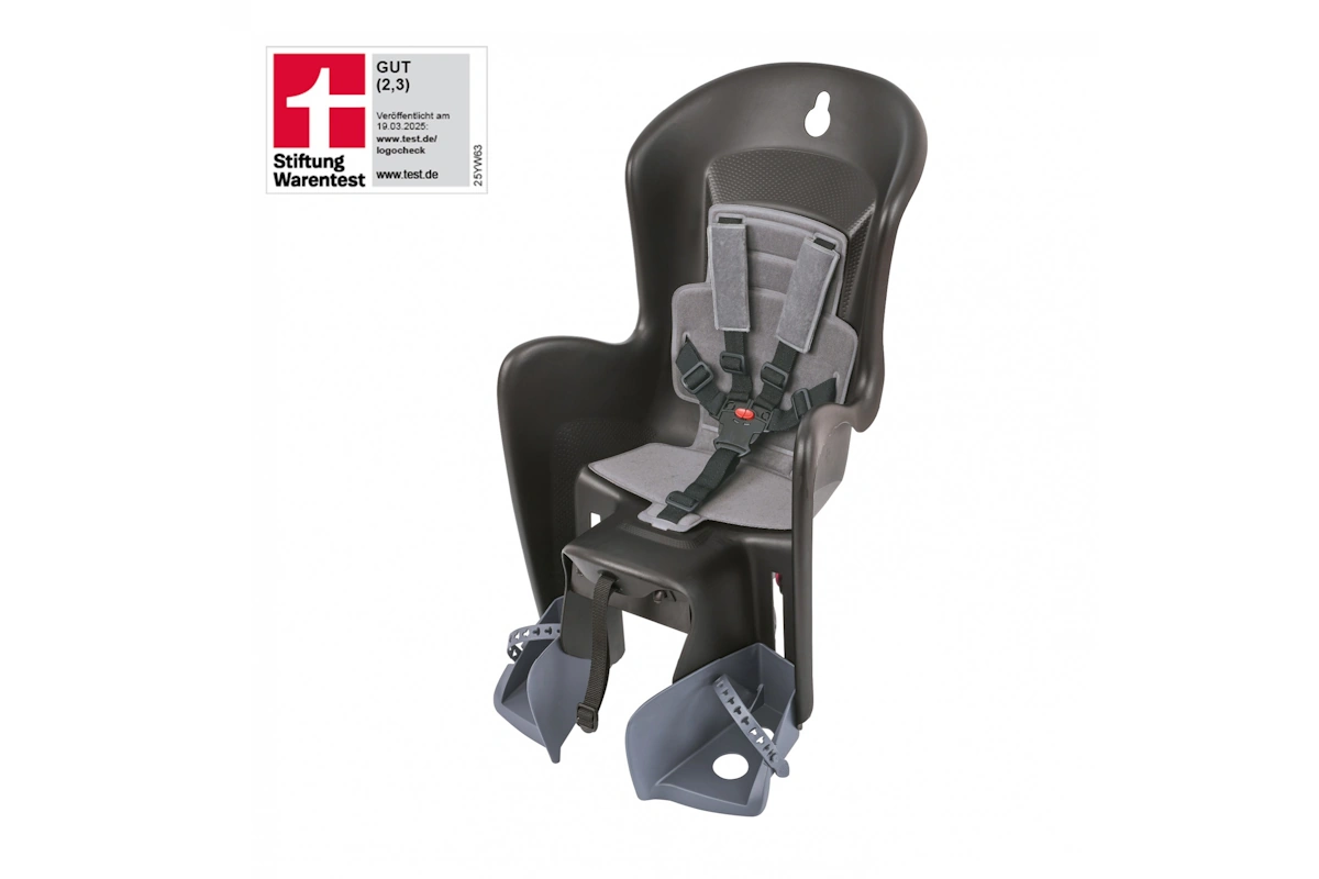 Silla portabebé Polisport Bilby Maxi trasera RS reclinable / FF cuadro / CFS portaequipajes – hasta 22 kg - Imagen 3