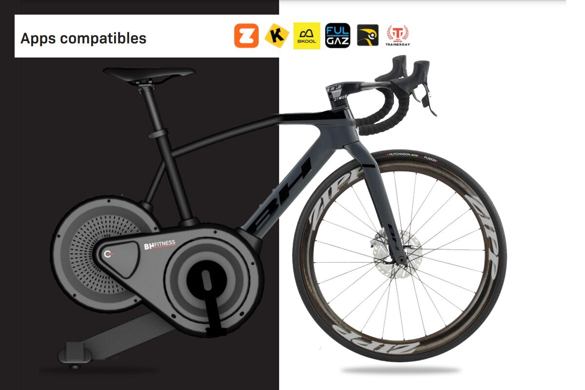 Bicicleta estática BH Exercycle H9365 Smart Bike