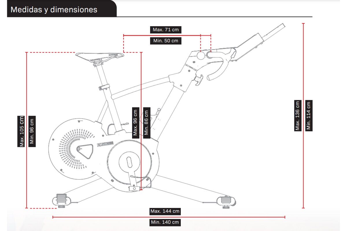 Bicicleta estática BH Exercycle H9365 Smart Bike - Imagen 7