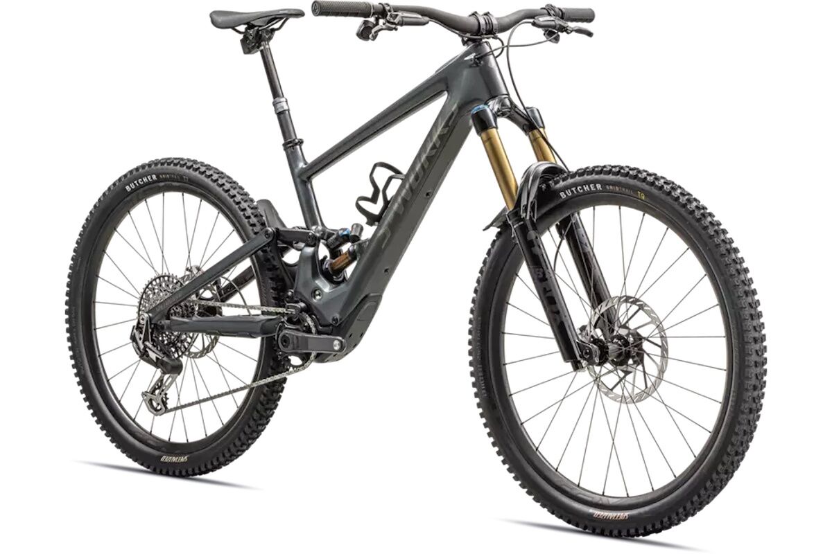 Specialized S-Works Turbo Kenevo SL2 Gloss Black Liquid Metal / Brushed Liquid Metal / Black Brushed Chrome - Imagen 2