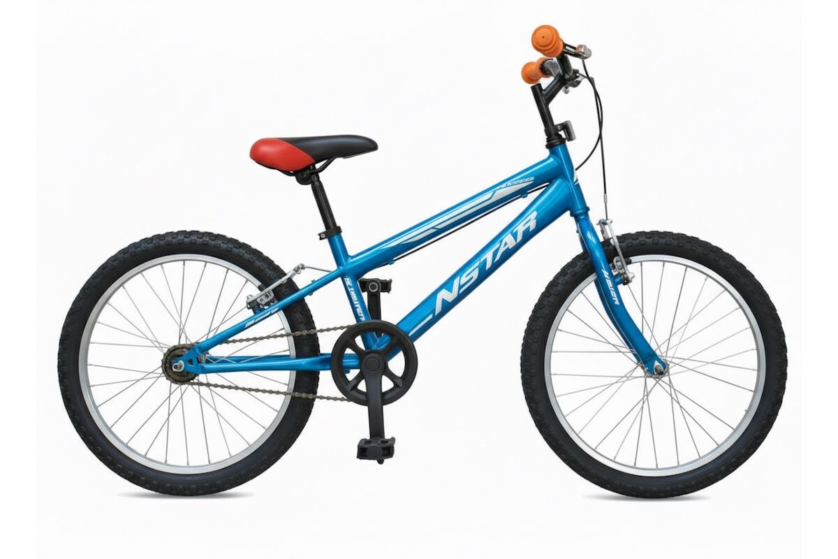 New Star 20" – Bici infantil con V‑Brake aluminio y dirección con rodamientos