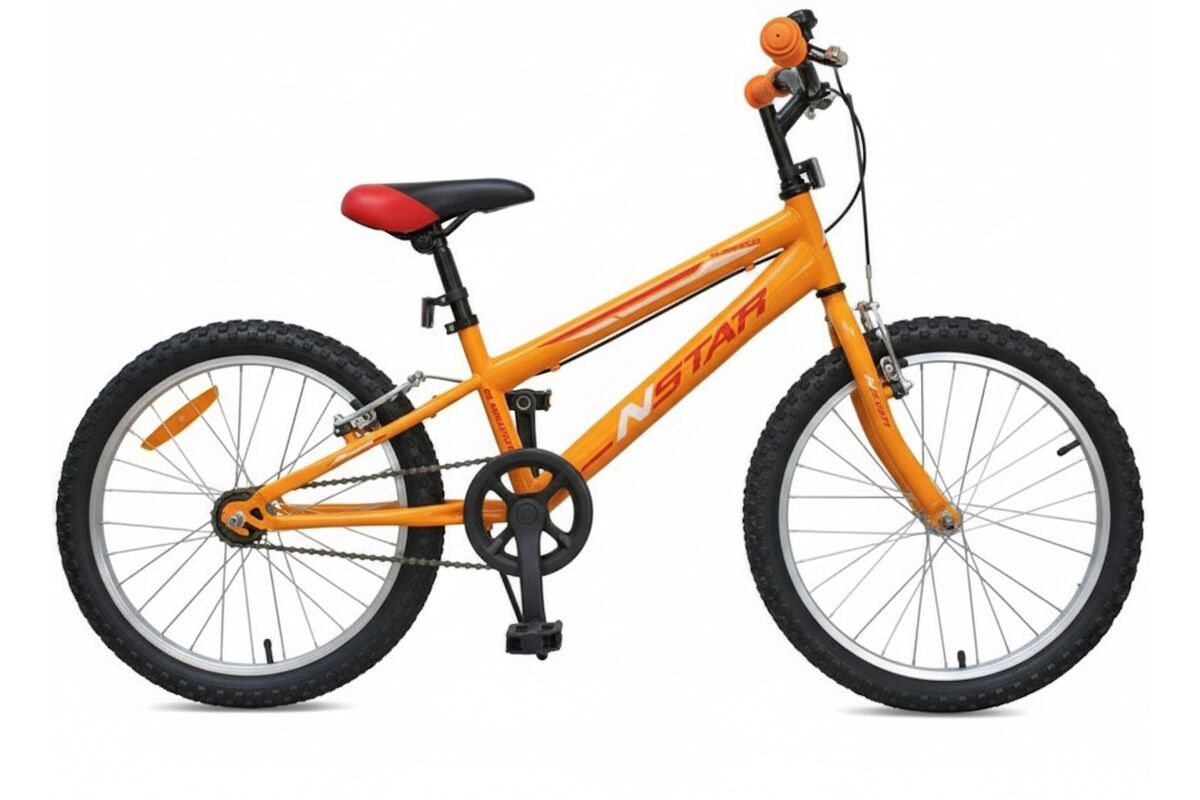 New Star 20" – Bici infantil con V‑Brake aluminio y dirección con rodamientos