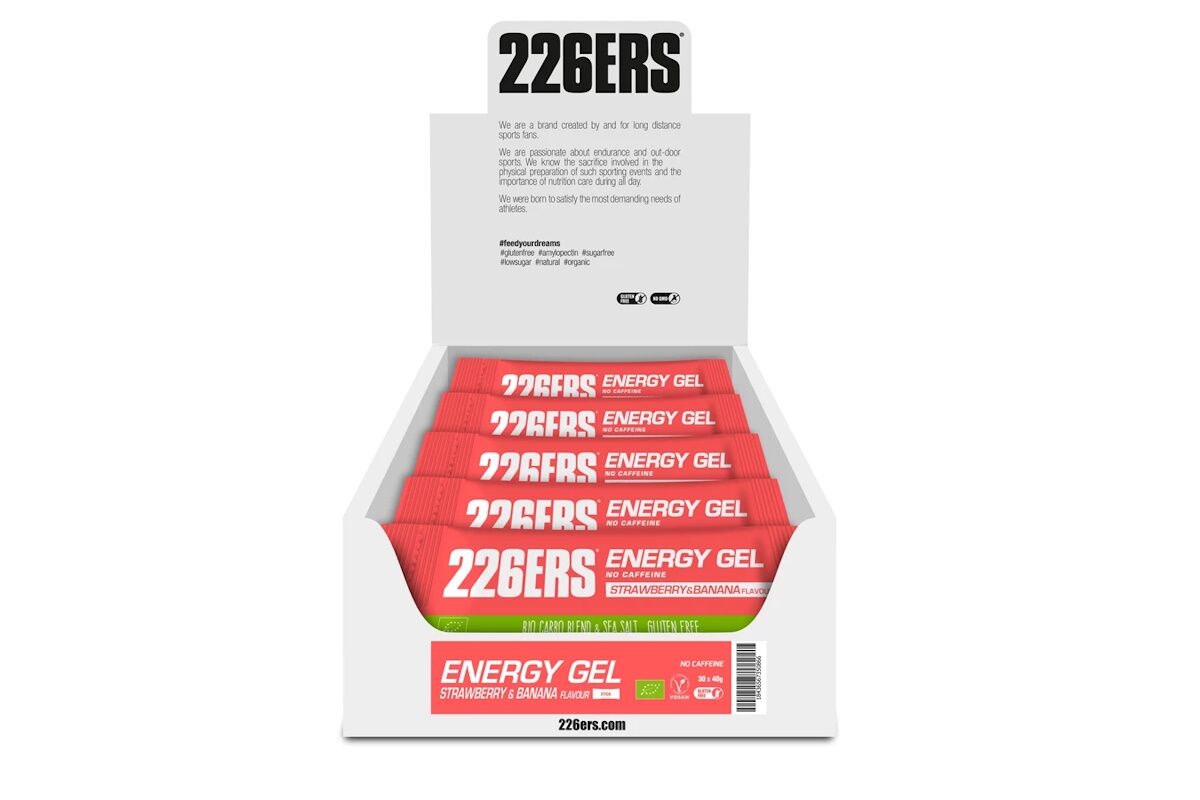 Gel 226ERS - BIO ENERGY GEL 40gr Fresa y plátano - Imagen 3