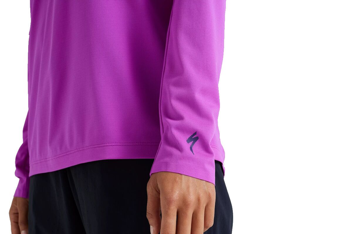 Specialized Gravity Training Maillot Mujer | Manga Larga Reciclado & Cobertura Trail 2024 - Imagen 4