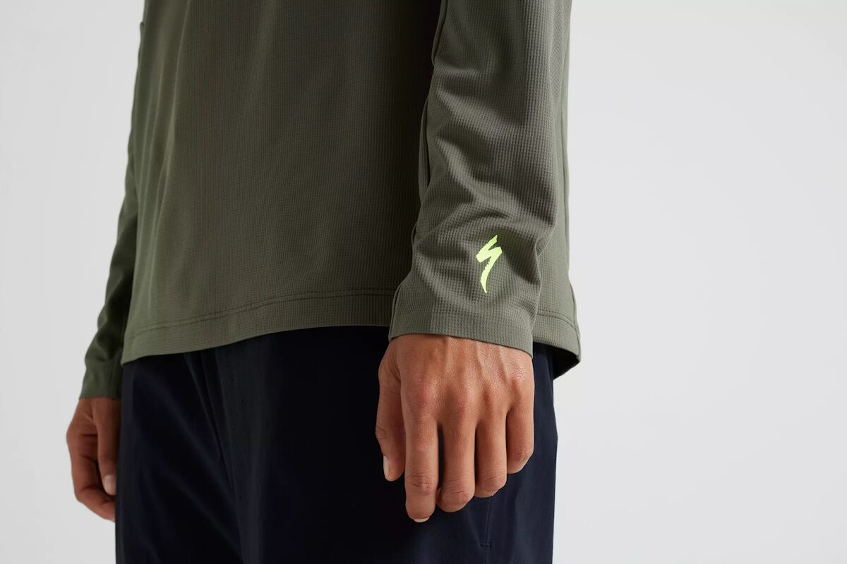 Specialized Gravity Training Maillot Mujer | Manga Larga Reciclado & Cobertura Trail 2024 - Imagen 8