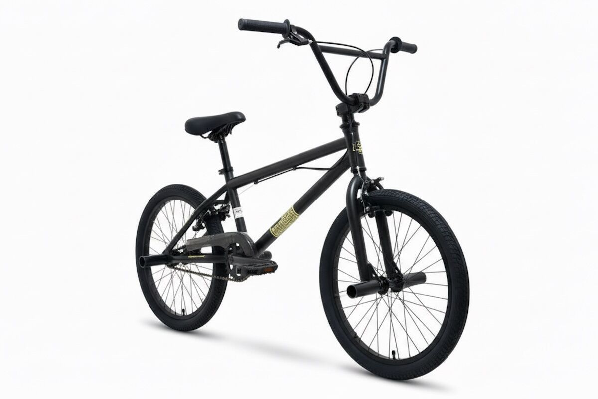 BMX WST 20” española, rotor y eje 14 mm. Segura y resistente. Repuestos locales. Cómprala en TheBike.es. ¡Empieza el freestyle con confianza!