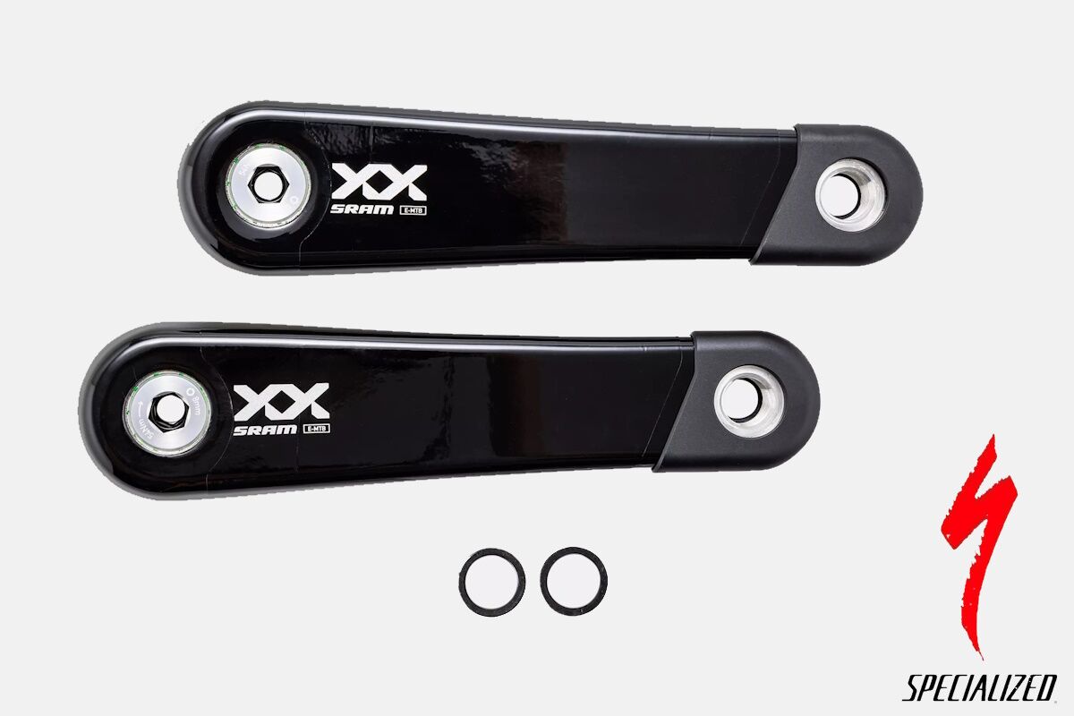 Brazos biela carbono SRAM XX S241600006 160mm ISIS para S-Works Levo 4 Full Power 3.1 (par L/D). ¡Cuidado falsificaciones! Original 2025-2026.