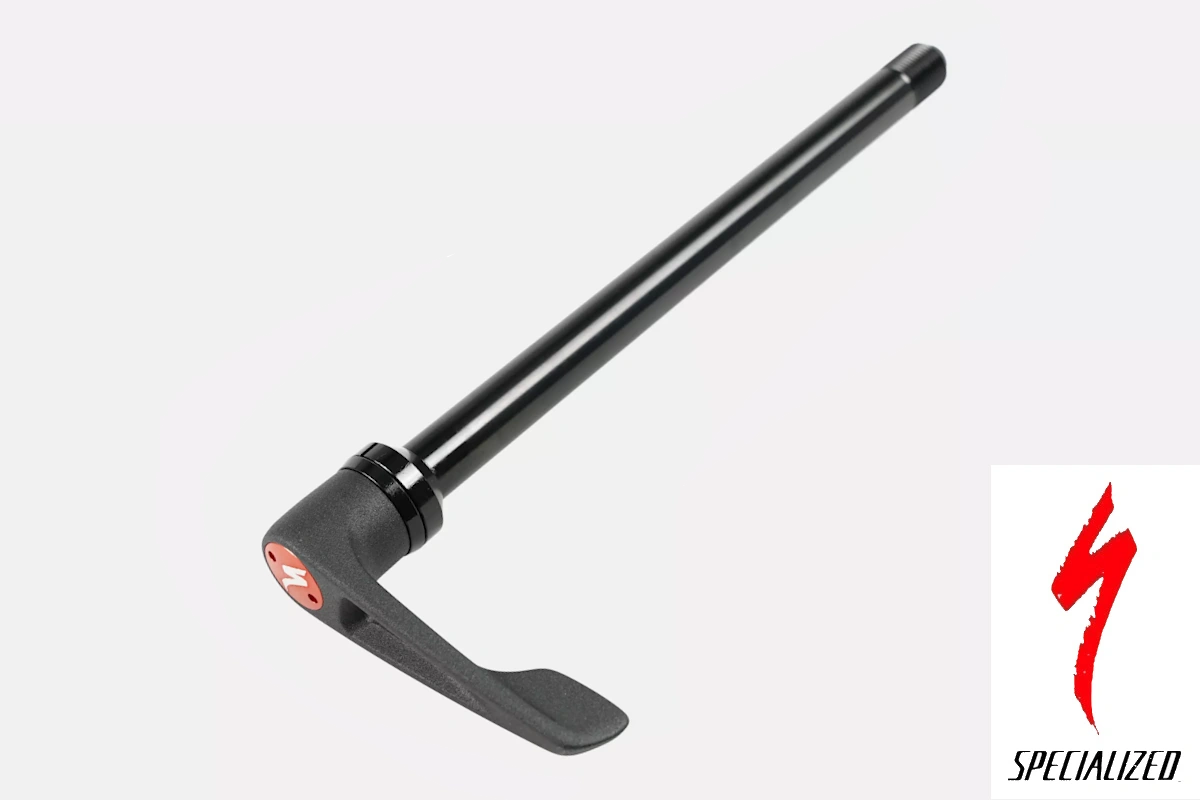 Eje pasante trasero DT Swiss RWS de142x12mm, M12x1.0P con palanca ajustable, SKU: S170200002 , para Specialized Roubaix, Crux, Diverge, Tarmac, Venge de carretera/gravel.