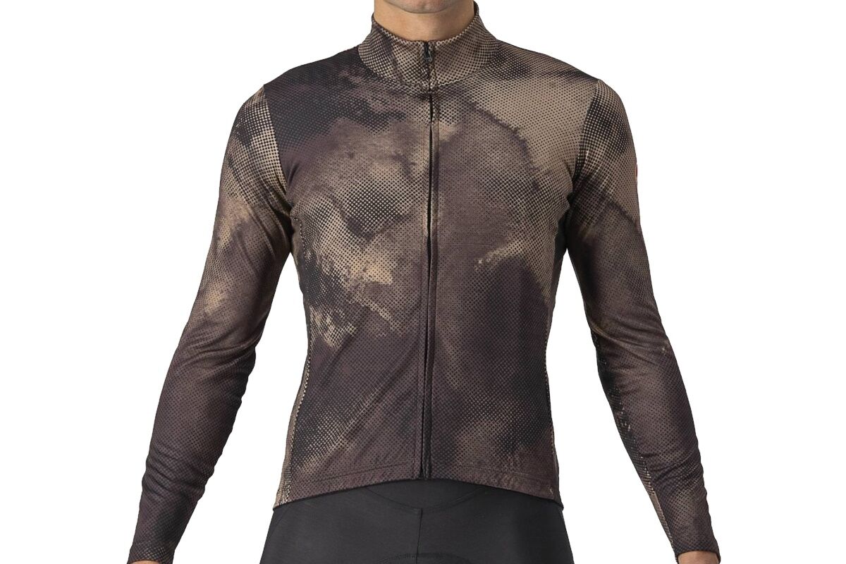 Maillot manga larga CASTELLI - VENTAGLIO - TERRA