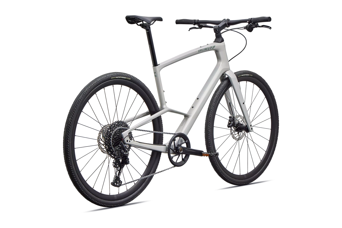 Specialized Sirrus X 5.0 – Fitness/commuter de carbono FACT 9r con Future Shock 1.5, Compliance Junction, Shimano Deore 1x12 (11–51), ejes pasantes 12x100/12x142 y Pathfinder TLR 700x40 - Imagen 10