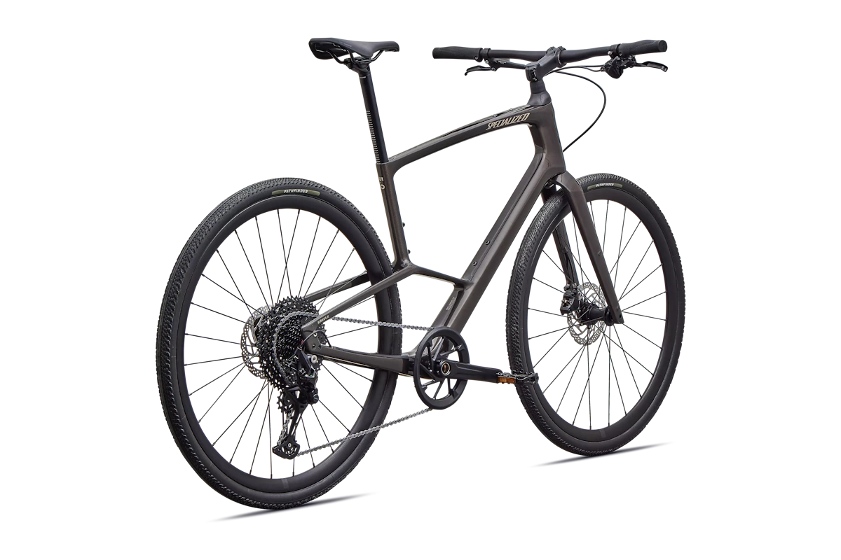 Specialized Sirrus X 5.0 – Fitness/commuter de carbono FACT 9r con Future Shock 1.5, Compliance Junction, Shimano Deore 1x12 (11–51), ejes pasantes 12x100/12x142 y Pathfinder TLR 700x40 - Imagen 8