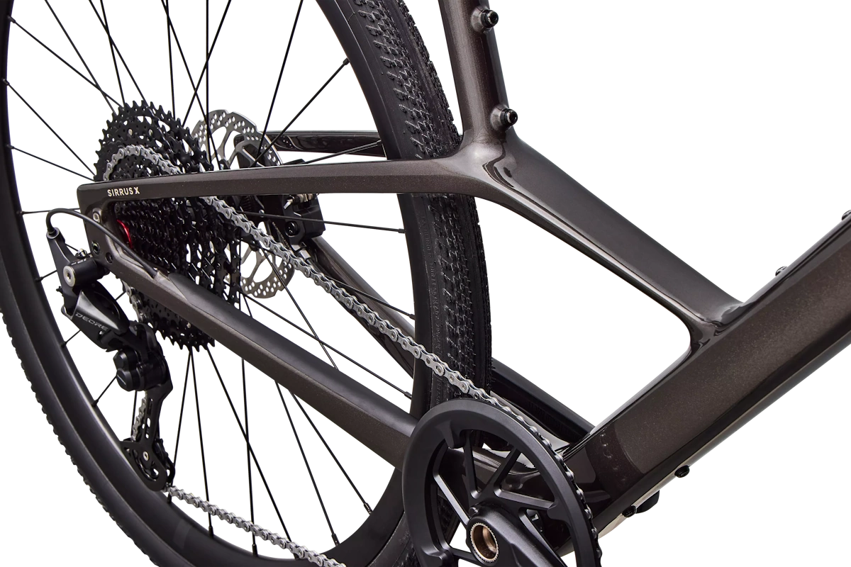Specialized Sirrus X 5.0 – Fitness/commuter de carbono FACT 9r con Future Shock 1.5, Compliance Junction, Shimano Deore 1x12 (11–51), ejes pasantes 12x100/12x142 y Pathfinder TLR 700x40 - Imagen 21