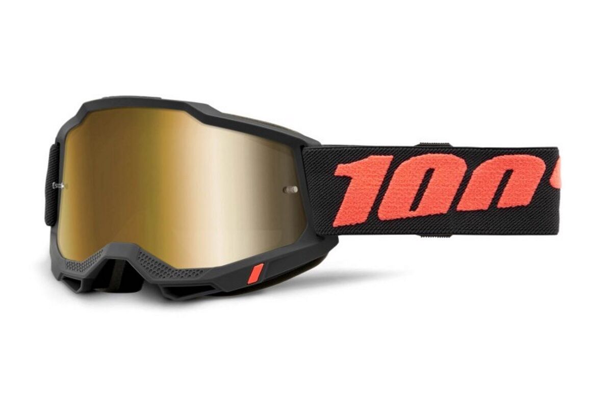 Gafas máscara 100% - ACCURI 2® Goggle - Borego - True Gold Mirror Lens