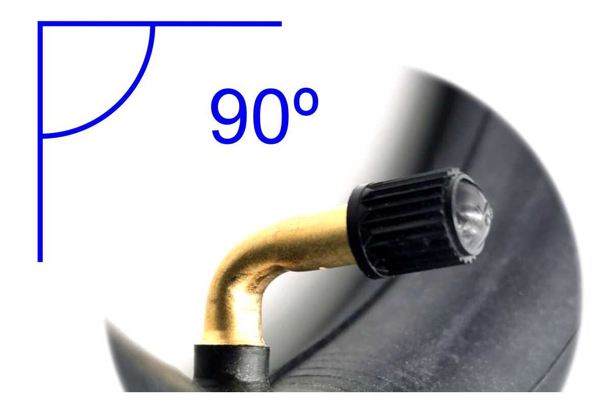 Cámara de aire niño MITAS 12 1/2 x 2 1/4 válvula 90º