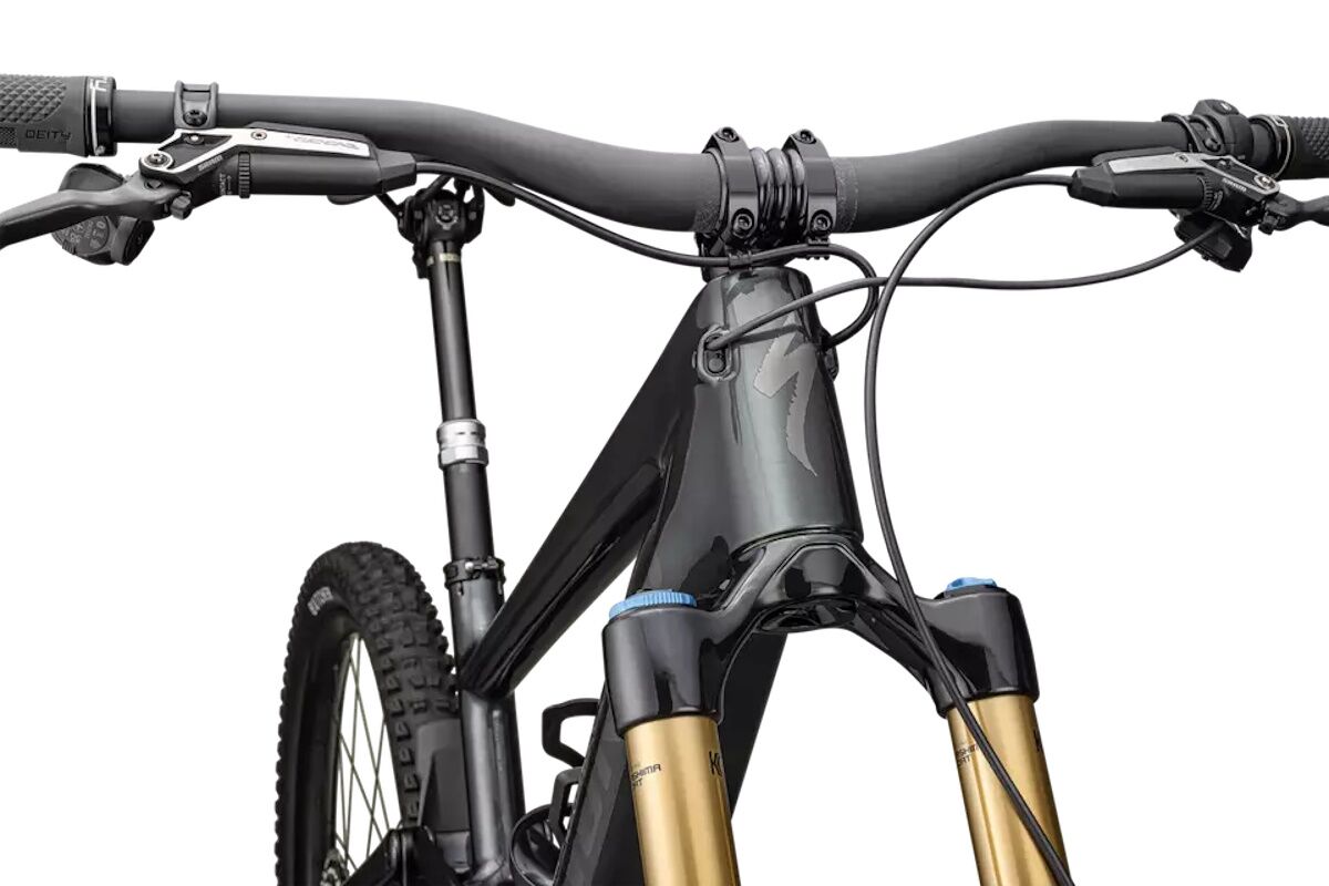 Specialized S-Works Turbo Kenevo SL2 Gloss Black Liquid Metal / Brushed Liquid Metal / Black Brushed Chrome - Imagen 4