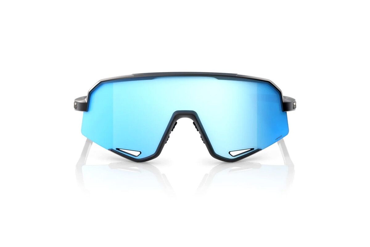 Gafas ciclismo 100% - Slendale - Matte Black - Hiper Blue Multilayer Mirror - Imagen 3