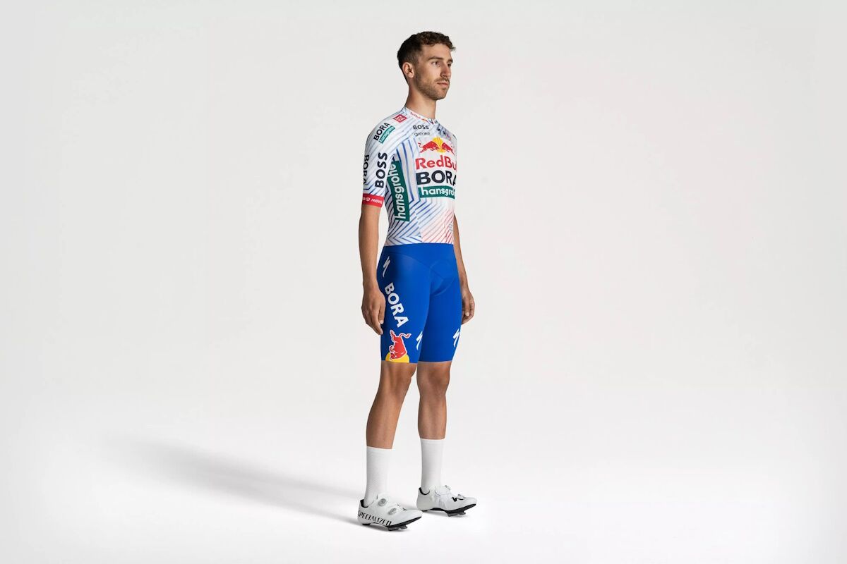 Maillot Specialized Red Bull - BORA - hansgrohe Tour LTD TDF — manga corta Race Fit, tejido aerodinámico Win Tunnel y edición Tour de Francia - Imagen 5