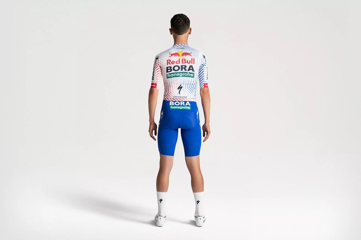 Maillot Specialized Red Bull - BORA - hansgrohe Tour LTD TDF — manga corta Race Fit, tejido aerodinámico Win Tunnel y edición Tour de Francia - Imagen 4
