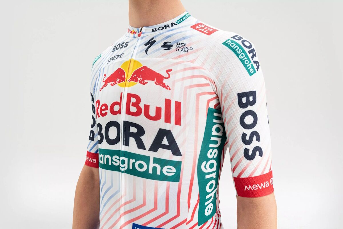 Maillot Specialized Red Bull - BORA - hansgrohe Tour LTD TDF — manga corta Race Fit, tejido aerodinámico Win Tunnel y edición Tour de Francia - Imagen 3
