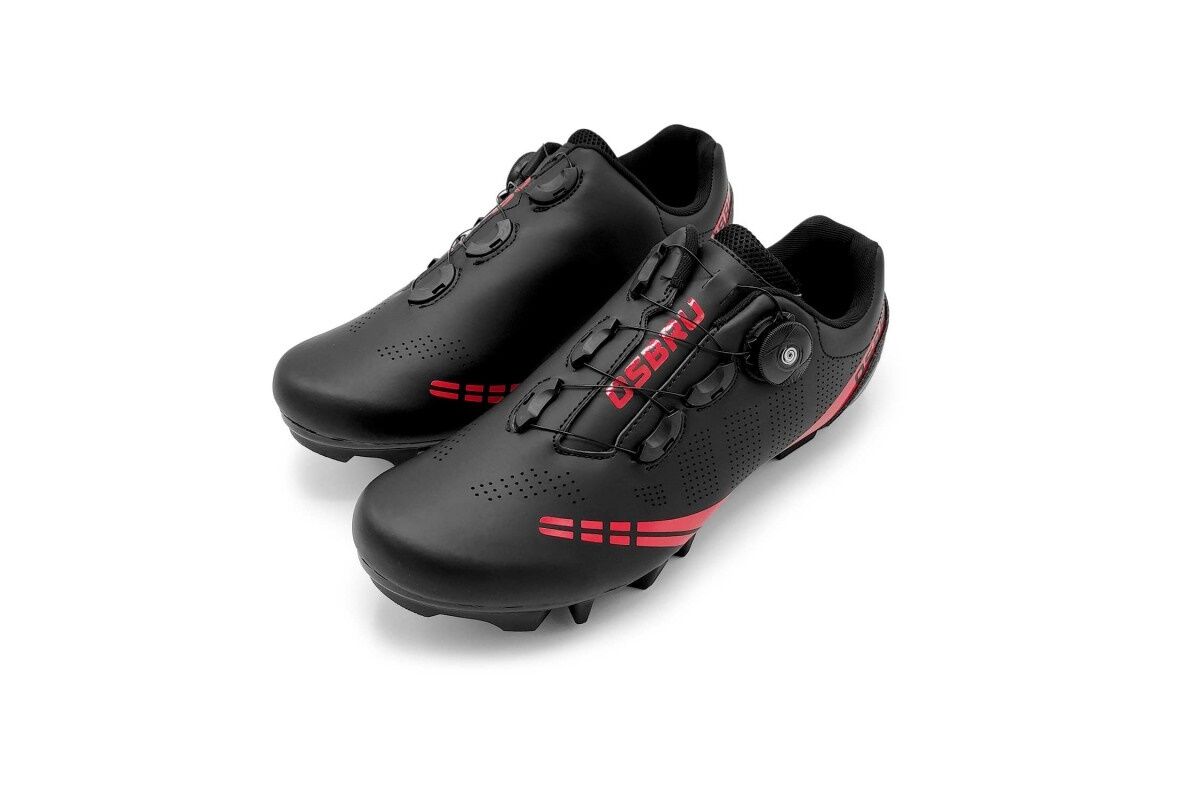 Zapatillas MTB OSBRU ARDO - Black & Red