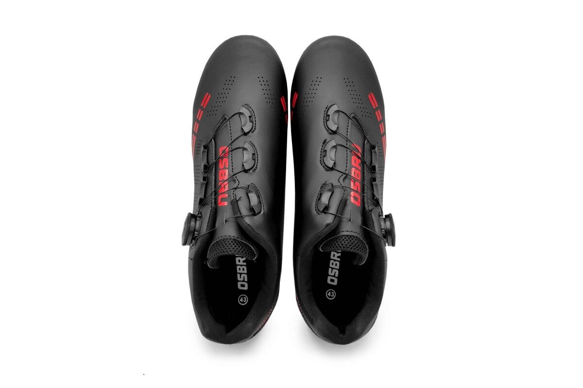 Zapatillas MTB OSBRU ARDO - Black & Red - Imagen 4