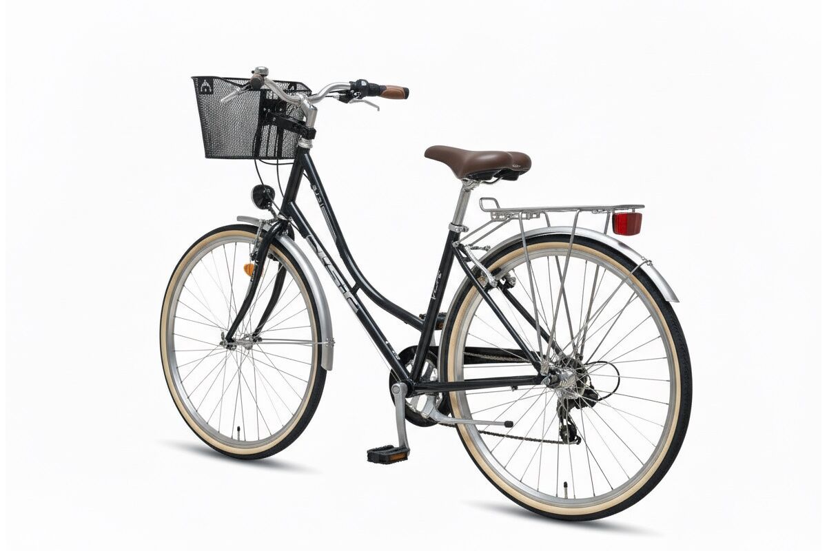 Paseo 28″ vintage | WST Vera | 6 velocidades + cesta y accesorios - Imagen 4