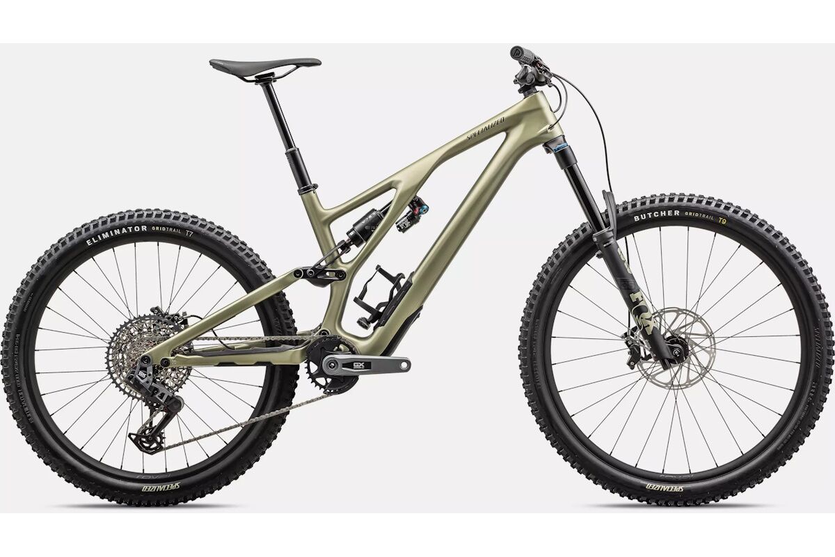 Specialized S-Works Stumpjumper EVO Expert T-Type 2024 - Satin Metallic Spruce / Dark Moss Green