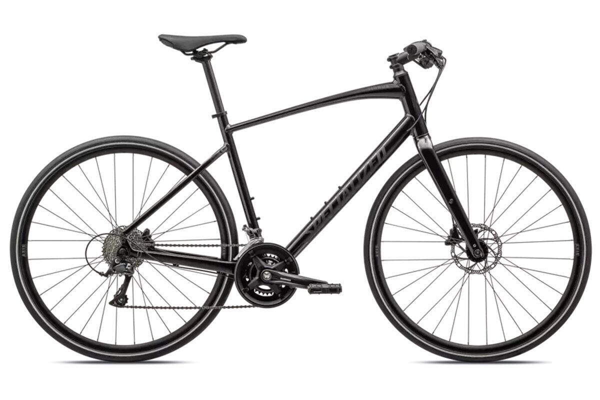 Specialized Sirrus 3.0 – Fitness urbana con horquilla de carbono FACT 9r, frenos hidráulicos y Shimano 2x9 (barra alta / step-through) - Imagen 8