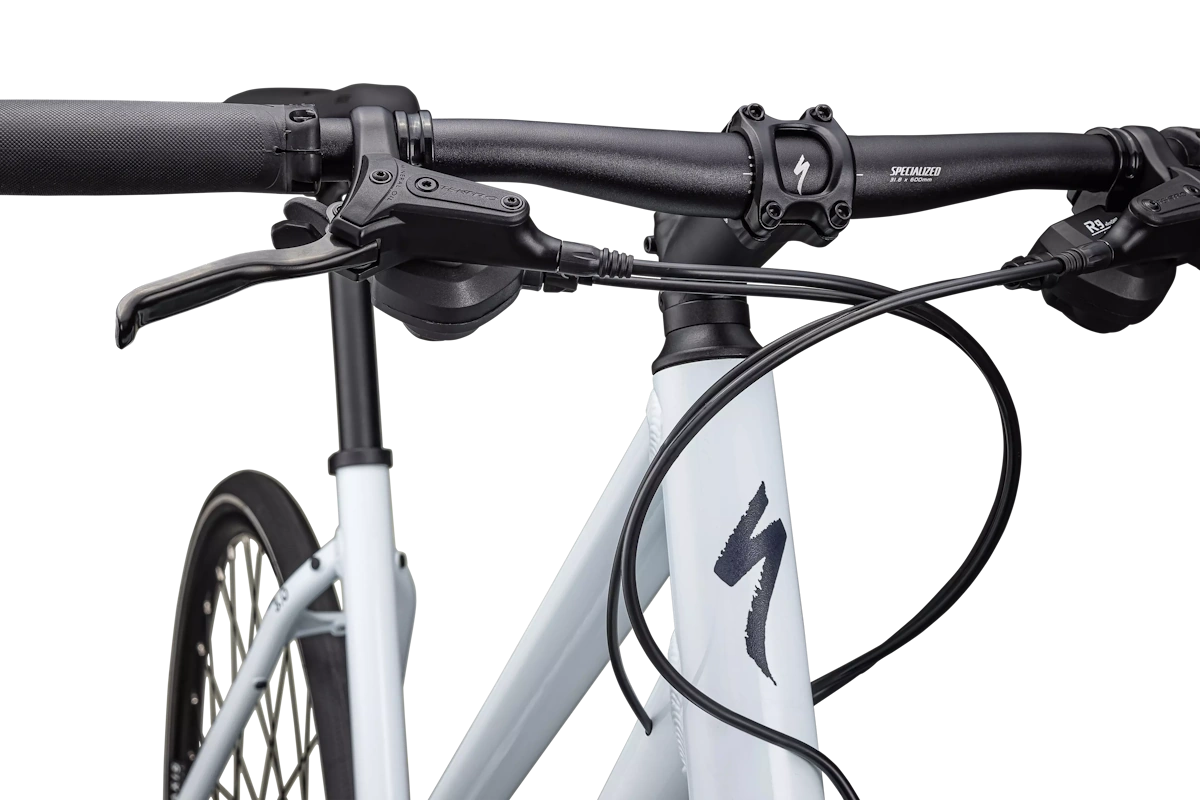 Specialized Sirrus 3.0 – Fitness urbana con horquilla de carbono FACT 9r, frenos hidráulicos y Shimano 2x9 (barra alta / step-through) - Imagen 14