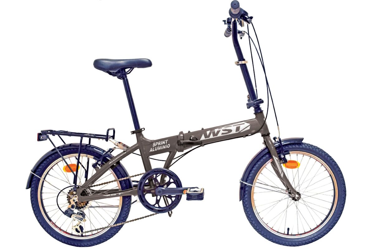 Bicicleta plegable Aluminio Shimano 6v WST Sprint 20"