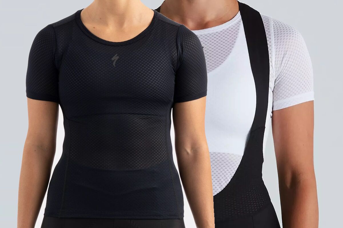 Camiseta interior de manga corta SL para mujer 2024 Specialized, ligera y transpirable con ajuste Slim Fit.
