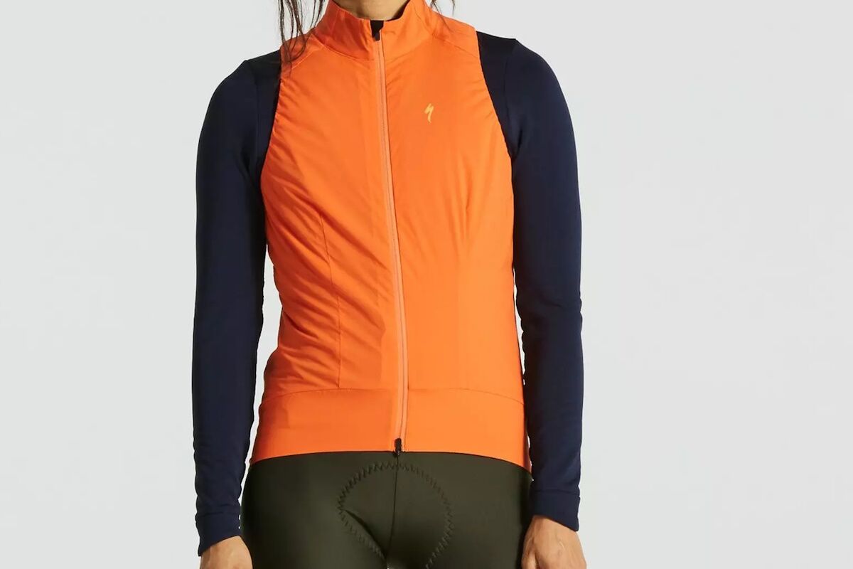 Chaleco Specialized Prime Alpha Mujer 2023, aislamiento Polartec® Alpha® y tejido transpirable.