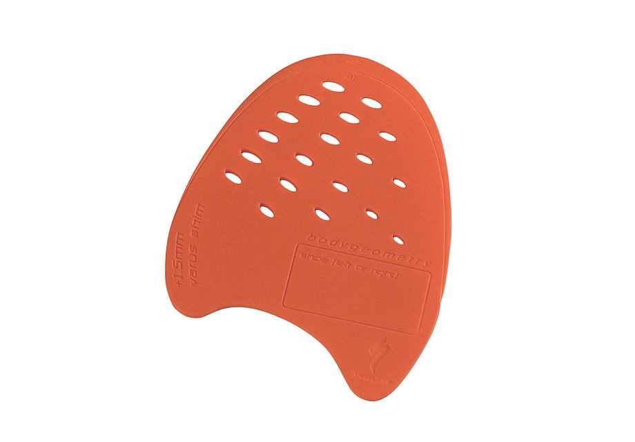 Specialized Body Geometry Internal Wedges Gen 2 — Cuñas Internas Varus/Valgus para Zapatillas Ciclismo