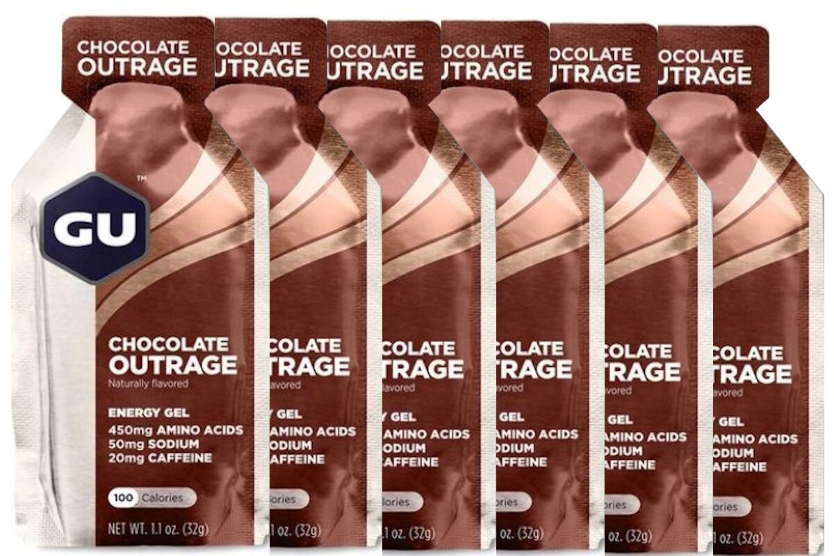 Gel energético GU - CHOCOLATE OUTRAGE - Imagen 2