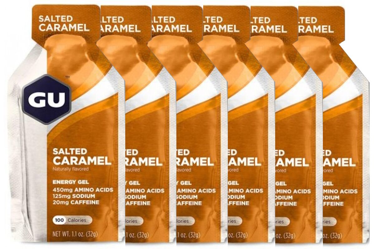 Gel energético GU - SALTED CARAMEL - Imagen 2