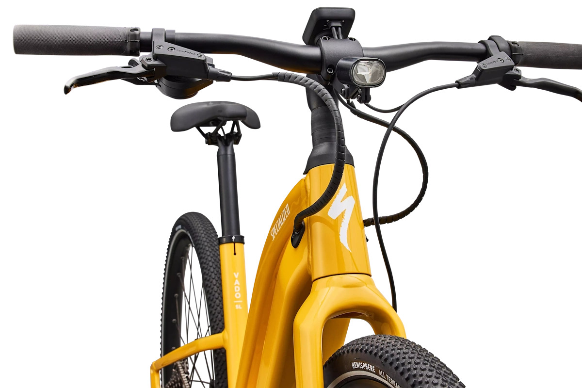 Specialized Turbo Vado SL 2 4.0 Step-Through 2027 – e-bike urbana ligera (18,75 kg) con motor Specialized SL 1.2 (320 W), batería 520 Wh, Future Shock 3.1, Mastermind H3, Apple Find My, Turbo System Lock y luces STVZO - Imagen 4