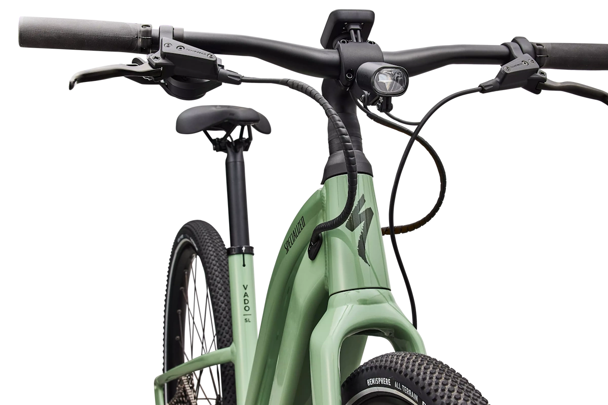 Specialized Turbo Vado SL 2 4.0 Step-Through 2027 – e-bike urbana ligera (18,75 kg) con motor Specialized SL 1.2 (320 W), batería 520 Wh, Future Shock 3.1, Mastermind H3, Apple Find My, Turbo System Lock y luces STVZO - Imagen 3