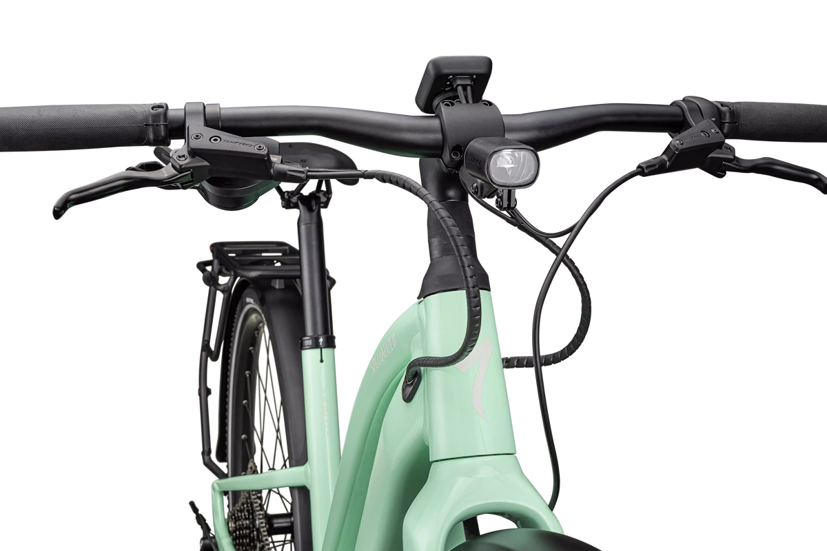Specialized Turbo Vado SL 2 4.0 Step-Through EQ – e-bike urbana ligera con motor Specialized SL 1.2 (320 W), batería 520 Wh, Future Shock 3.1, Mastermind H3 con Apple Find My y portabultos MIK HD (27 kg) - Imagen 5