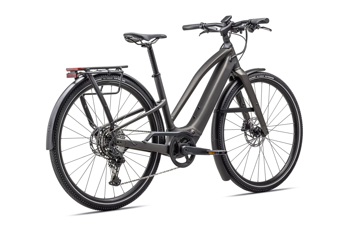 Specialized Turbo Vado SL 2 4.0 Step-Through EQ – e-bike urbana ligera con motor Specialized SL 1.2 (320 W), batería 520 Wh, Future Shock 3.1, Mastermind H3 con Apple Find My y portabultos MIK HD (27 kg) - Imagen 6