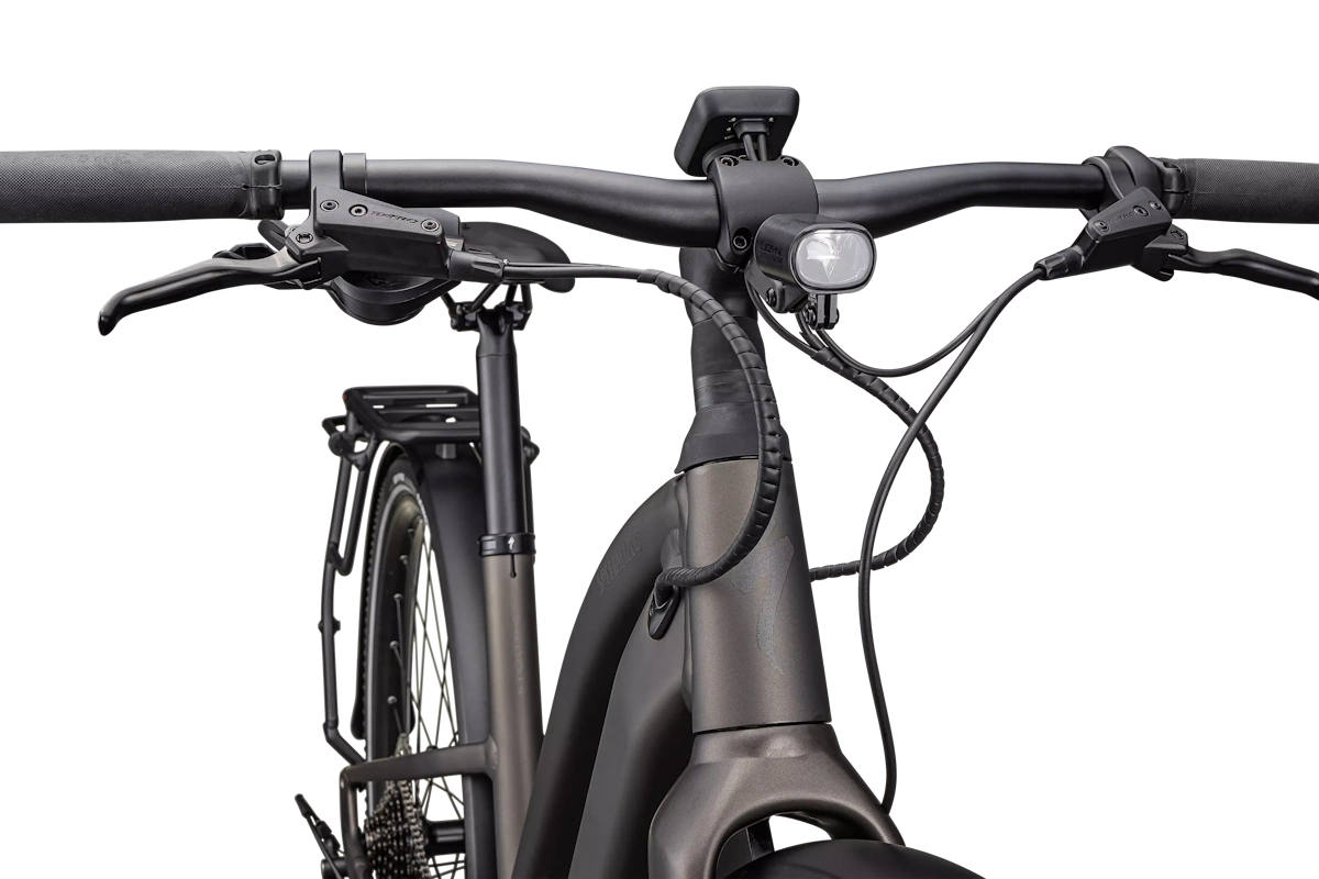 Specialized Turbo Vado SL 2 4.0 Step-Through EQ – e-bike urbana ligera con motor Specialized SL 1.2 (320 W), batería 520 Wh, Future Shock 3.1, Mastermind H3 con Apple Find My y portabultos MIK HD (27 kg) - Imagen 4