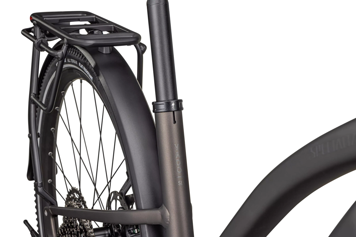 Specialized Turbo Vado SL 2 4.0 Step-Through EQ – e-bike urbana ligera con motor Specialized SL 1.2 (320 W), batería 520 Wh, Future Shock 3.1, Mastermind H3 con Apple Find My y portabultos MIK HD (27 kg) - Imagen 10