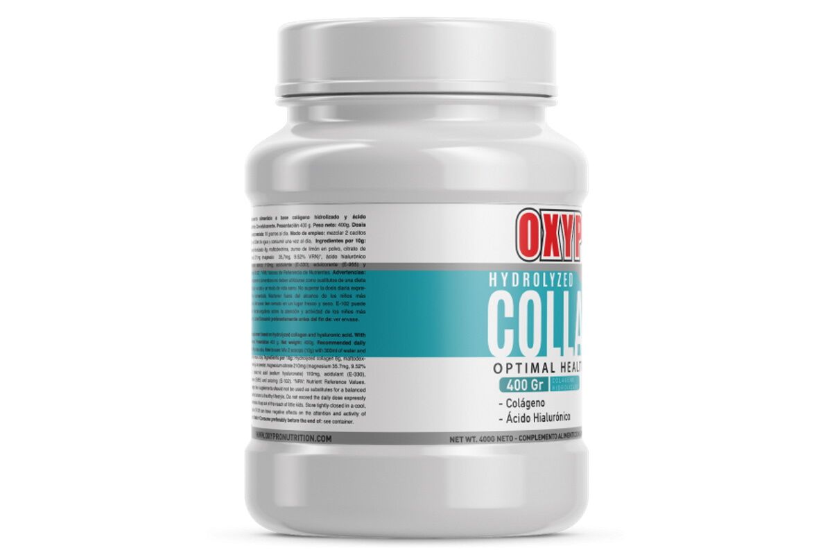 Colágeno Hidrolizado con Ácido Hialurónico y Magnesio 400g | Oxypro - Imagen 2