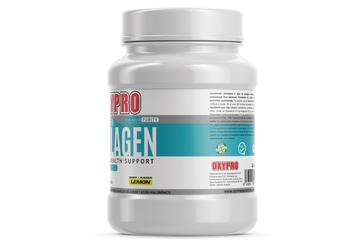 Colágeno Hidrolizado con Ácido Hialurónico y Magnesio 400g | Oxypro - Imagen 3